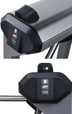 Электронная проходная со встроенными сканерами штрихкода PERCo-KT02.9Q